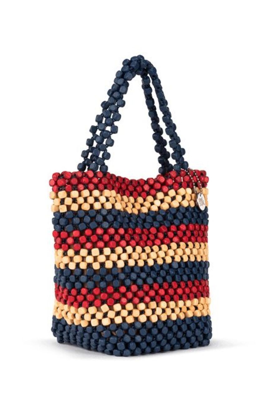 The Sak Montara Tote Americana Wood Bead